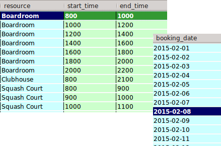 Generating booking data